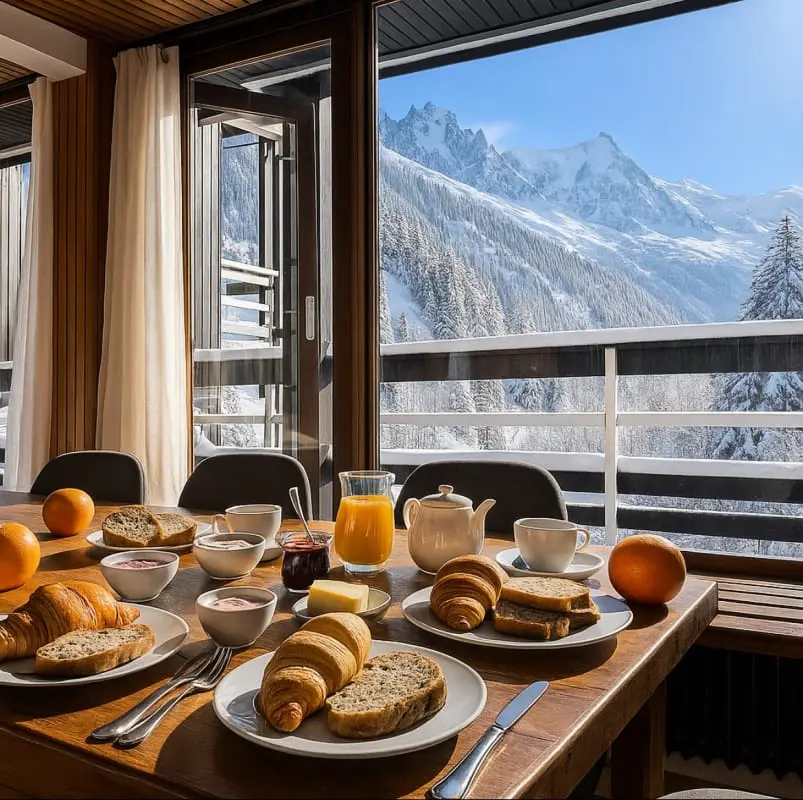 Appartement Lumineux Pour 6 Personnes à Chamonix