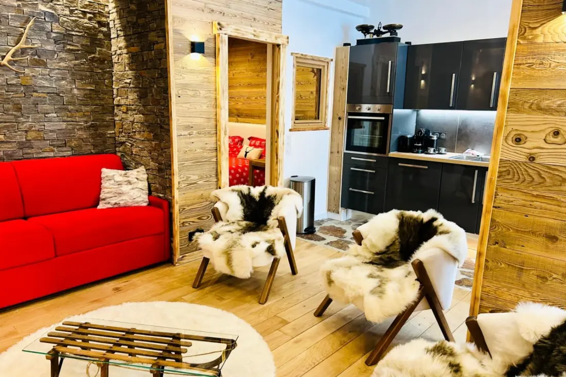 Appartement Rénové Au Pied Des Grands Montets