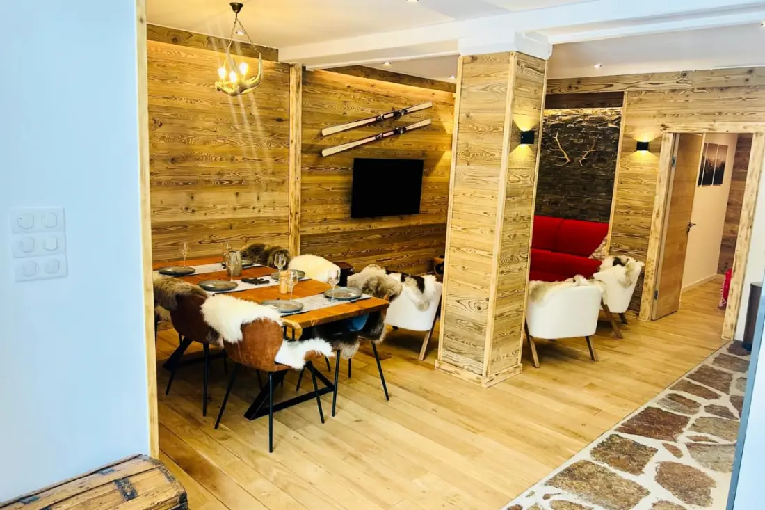 Appartement Rénové Au Pied Des Grands Montets