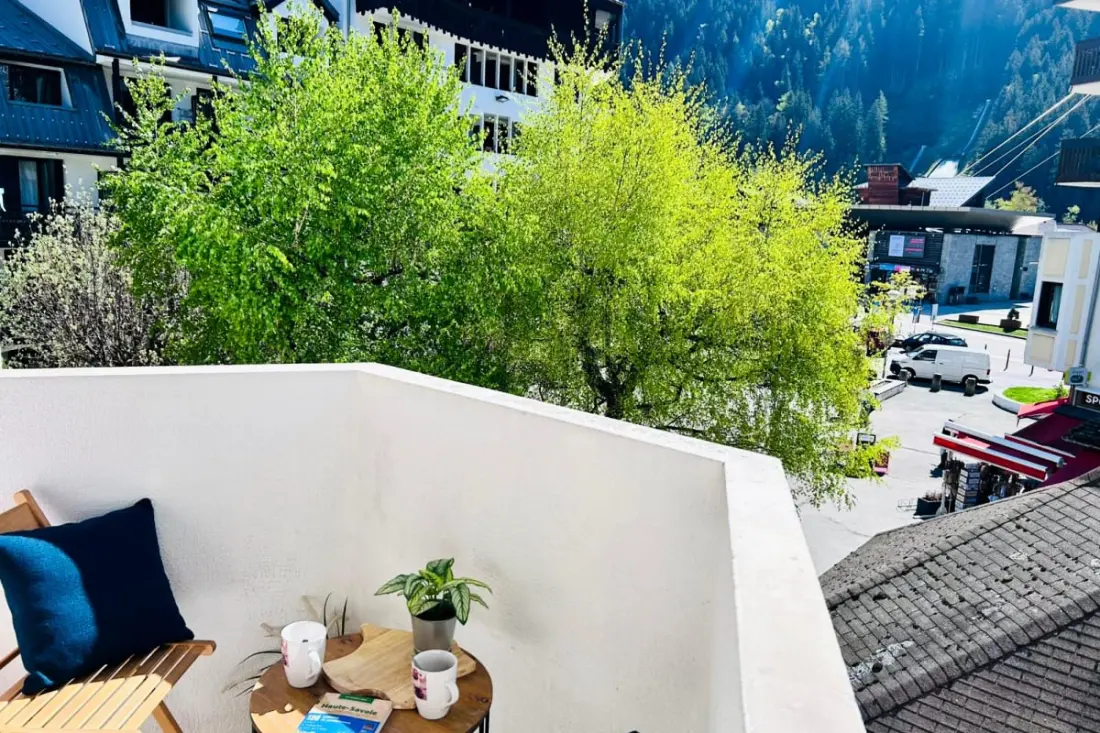 Joli Apt Aiguille Du Midi Avec Balcon + Parking