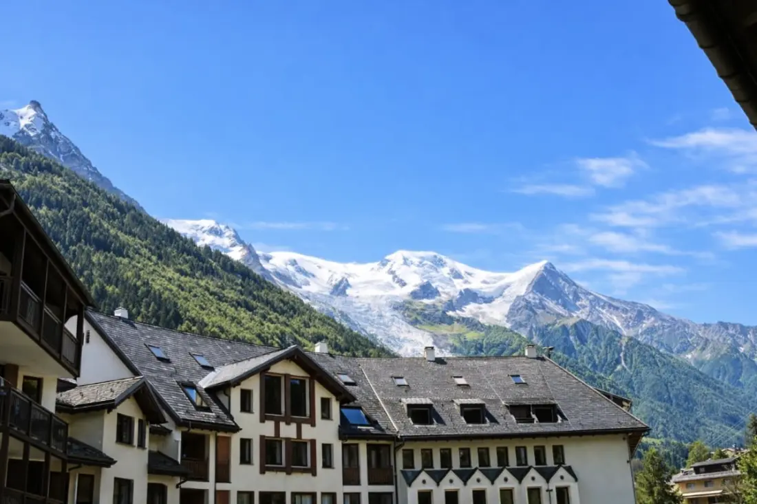 Joli Apt Aiguille Du Midi Avec Balcon + Parking