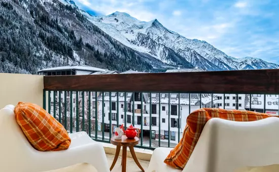 Bel Appartement Avec Balcon Vue Mont-blanc