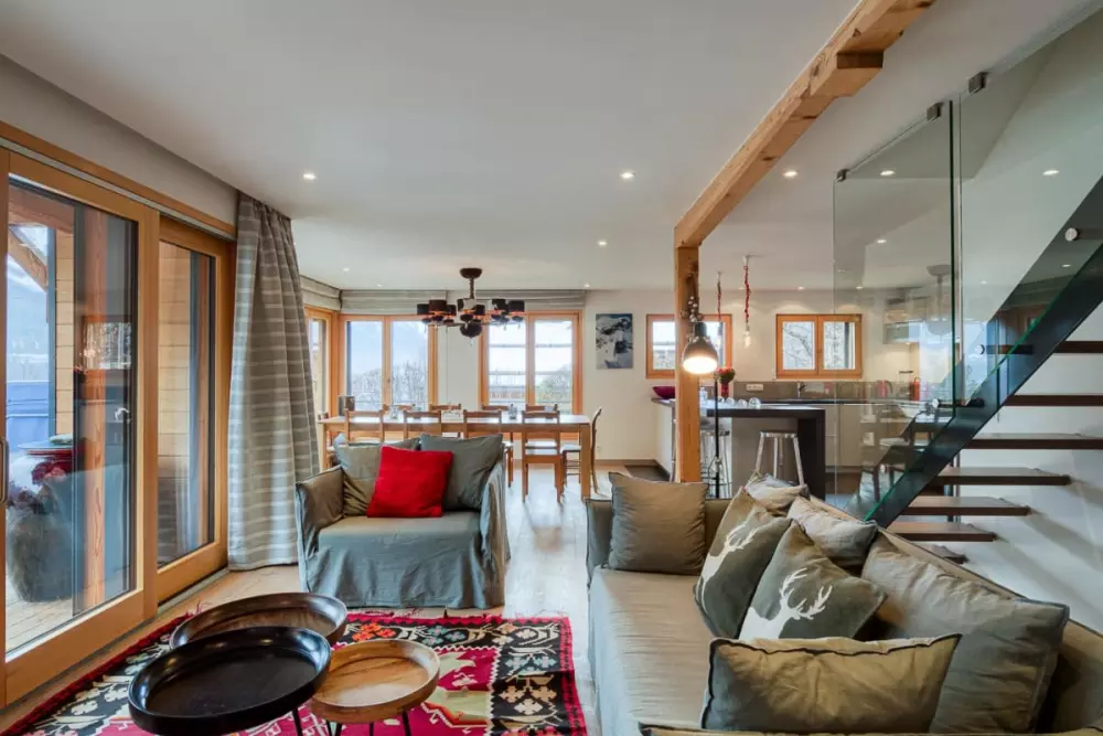 Chalet Mont Blanc.hammam 10 Pers. Ski Proche