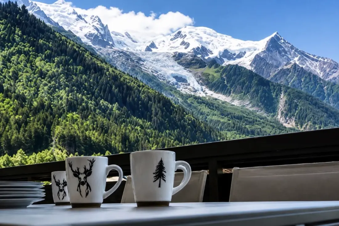 Chamonix : Grand Appt 7 Pers, Parking &amp; Balcon
