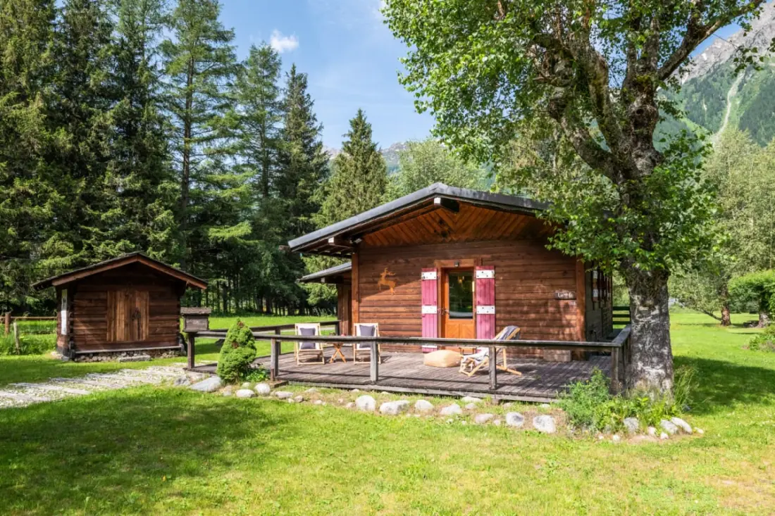 Petit Chalet "cocooning" Avec Jardin Et Vue