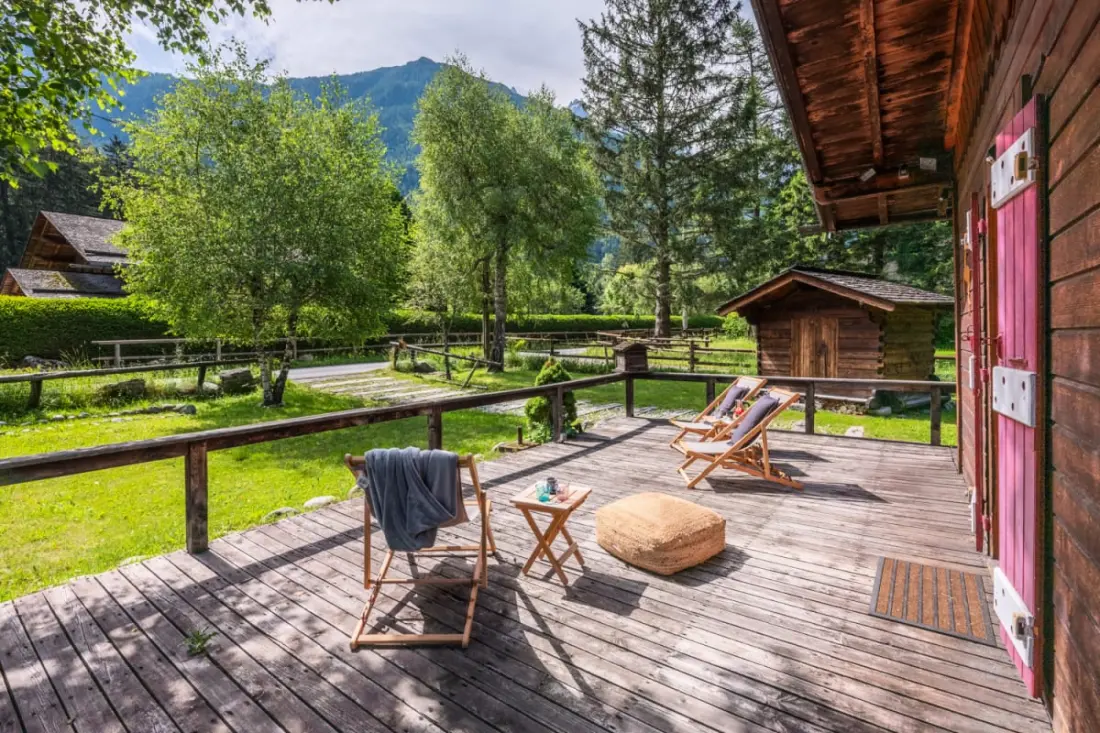 Petit Chalet "cocooning" Avec Jardin Et Vue