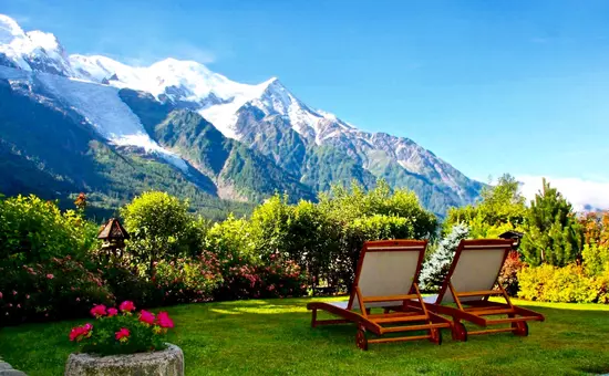 Chalet 2 pers. avec vue 360 sur le mont blanc