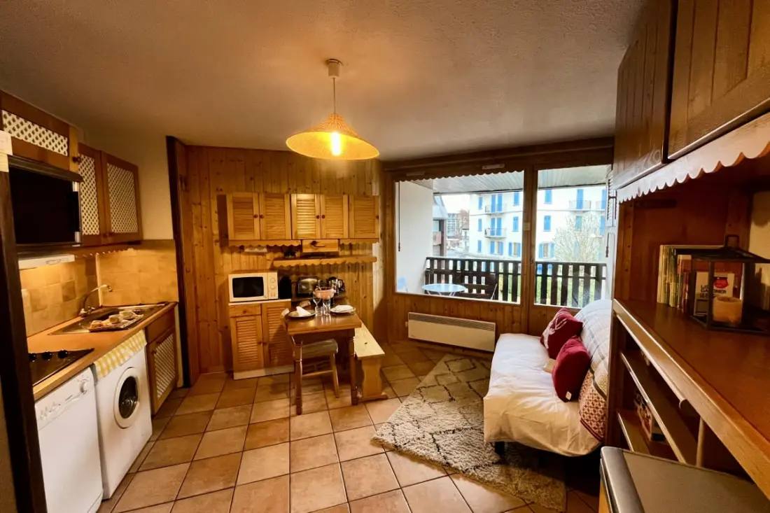 Studio 4 Pers. En Plein Centre Avec Balcon Et Vue
