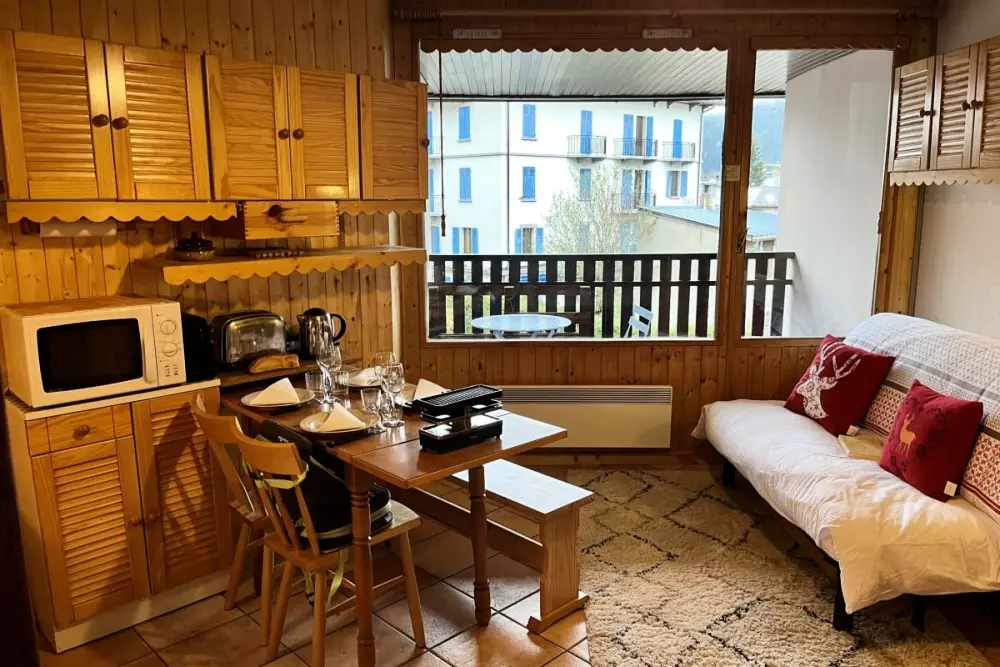 Studio 4 Pers. En Plein Centre Avec Balcon Et Vue