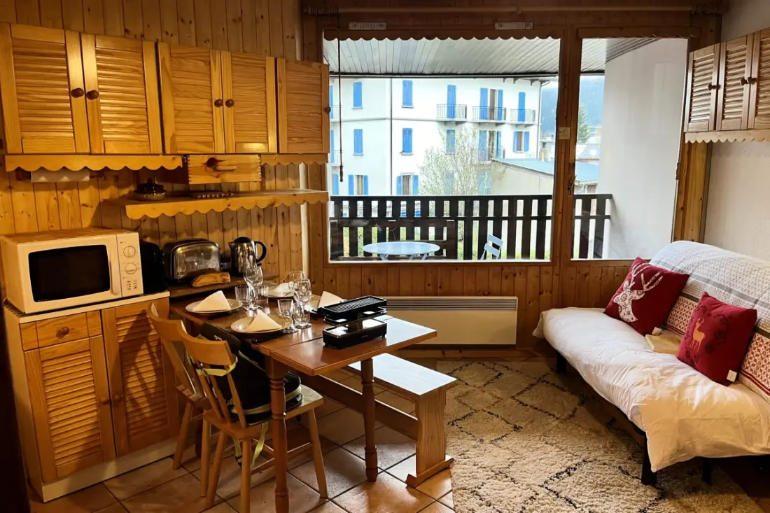 Studio 4 Pers. En Plein Centre Avec Balcon Et Vue