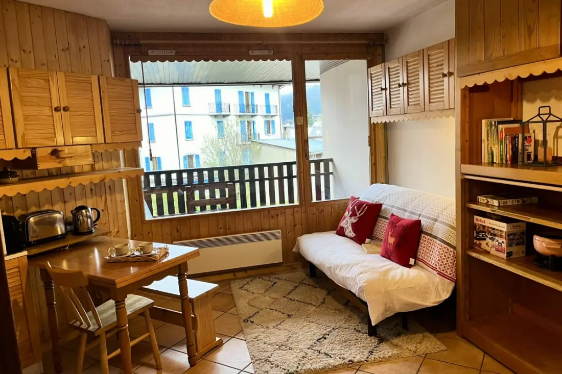 Studio 4 Pers. En Plein Centre Avec Balcon Et Vue