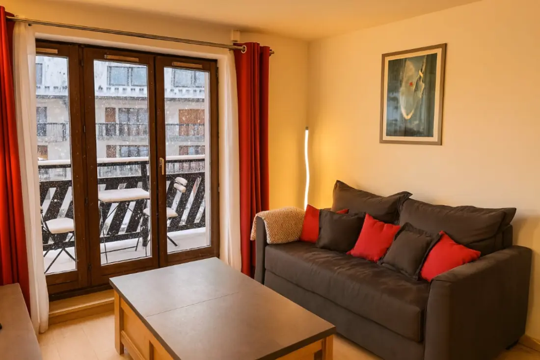 Appt Modern | Balcon+ Parking | Centre Chamonix