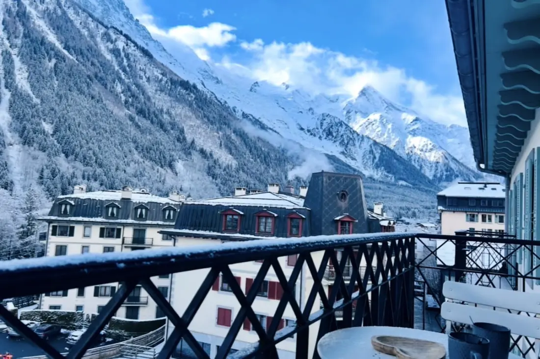 Appt Vue Mont Blanc En Plein Coeur De Chamonix