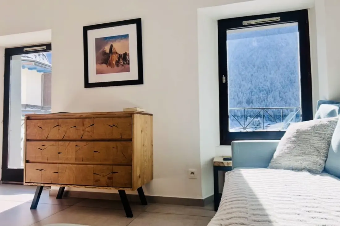 Appt Vue Mont Blanc En Plein Coeur De Chamonix