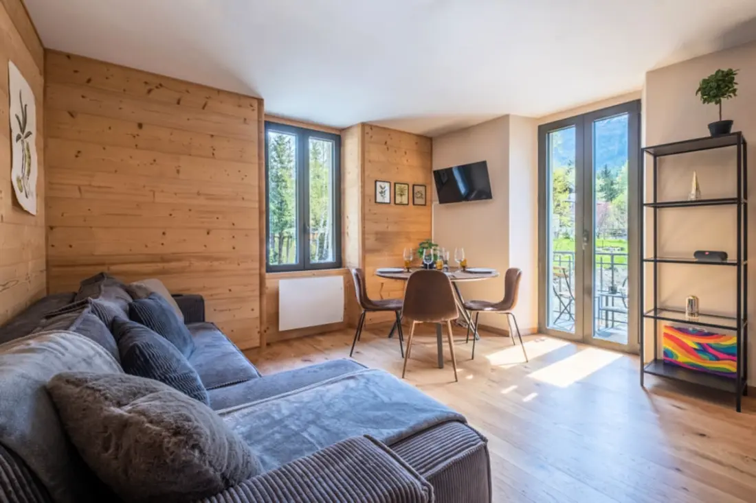 Appartement Vue Mont Blanc Avec Parking