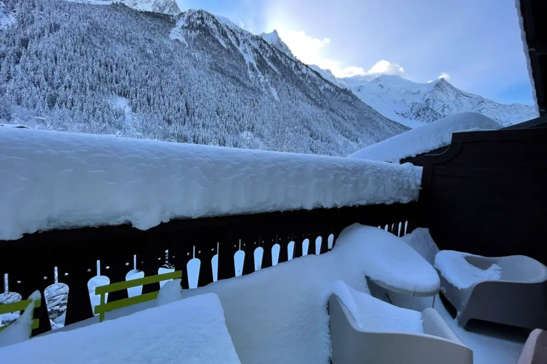 En Plein Cœur De Chamonix Duplex Vue Mont-blanc