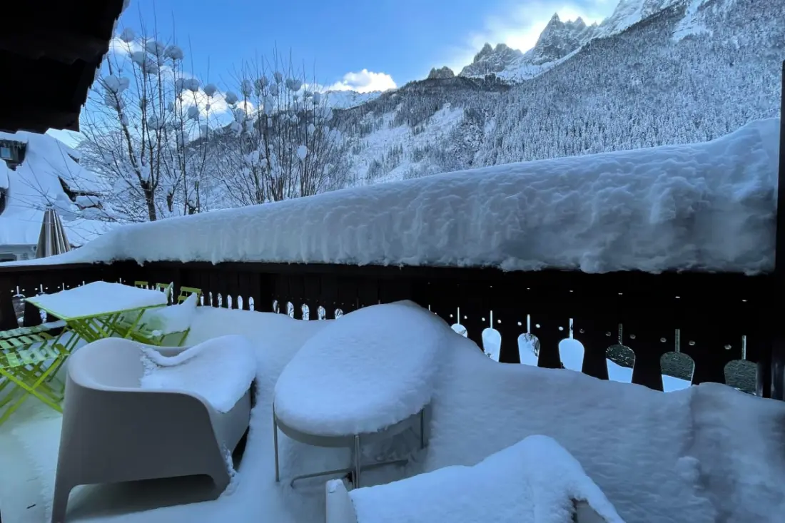 En Plein Cœur De Chamonix Duplex Vue Mont-blanc