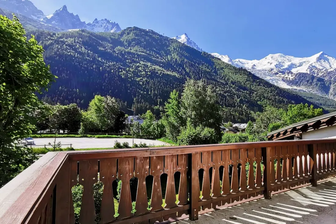 En Plein Cœur De Chamonix Duplex Vue Mont-blanc