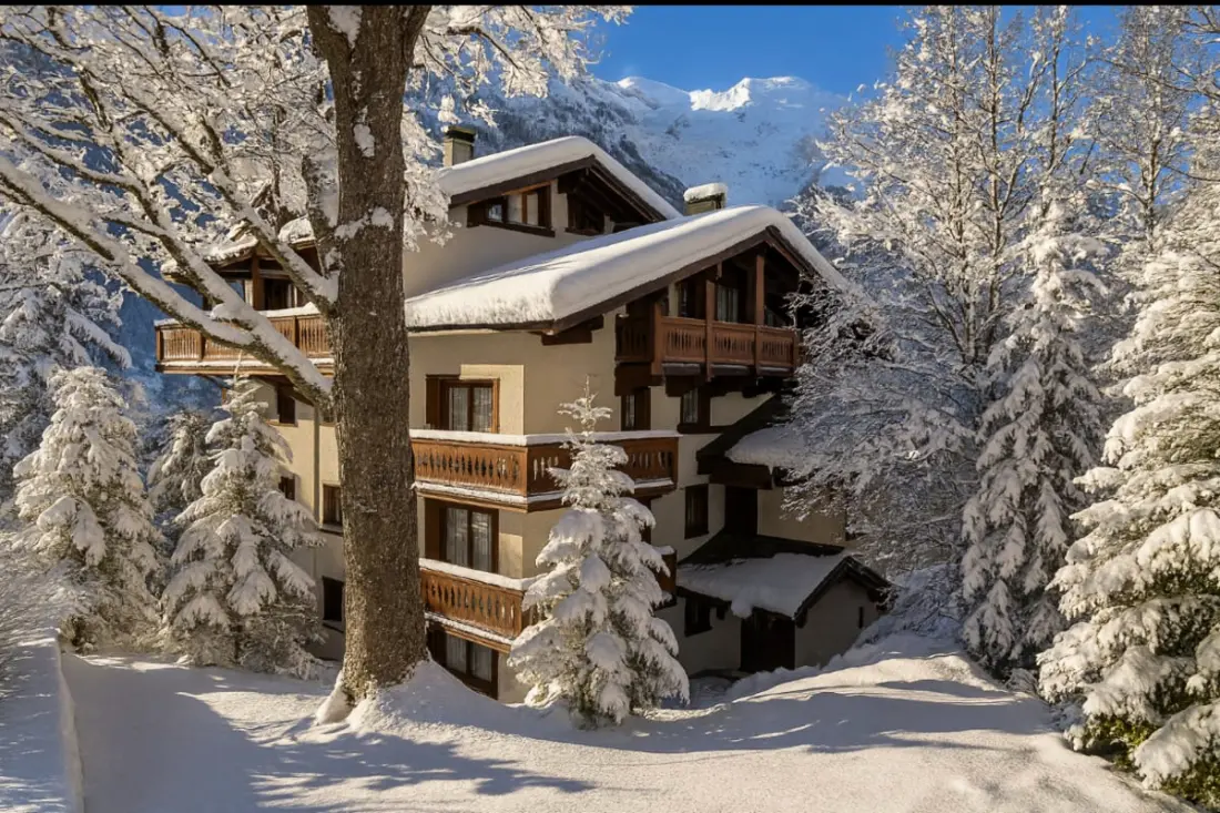 En Plein Cœur De Chamonix Duplex Vue Mont-blanc