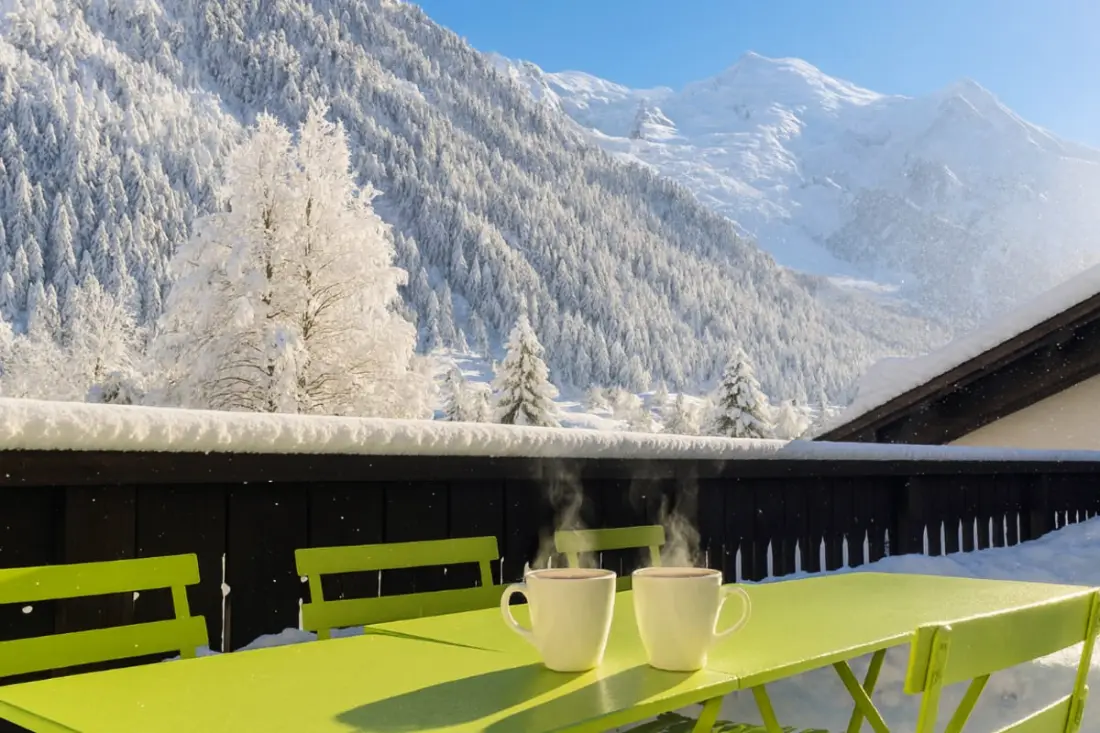 En Plein Cœur De Chamonix Duplex Vue Mont-blanc