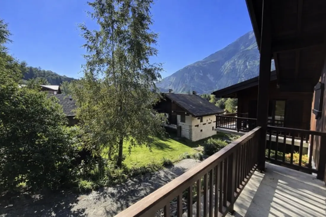 Apt Avec Jolie Vue Aux Bossons - Chamonix