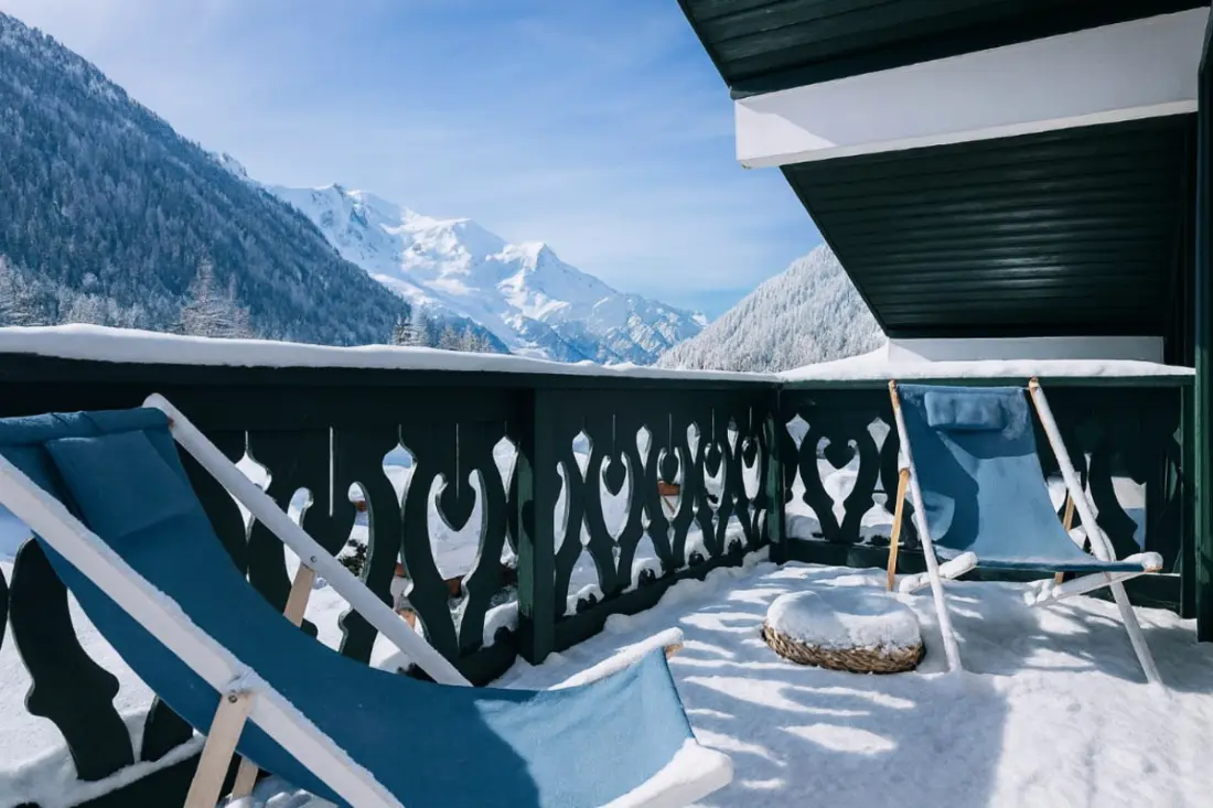 Bel Appt Vue Mont Blanc Au Pied Des Pistes