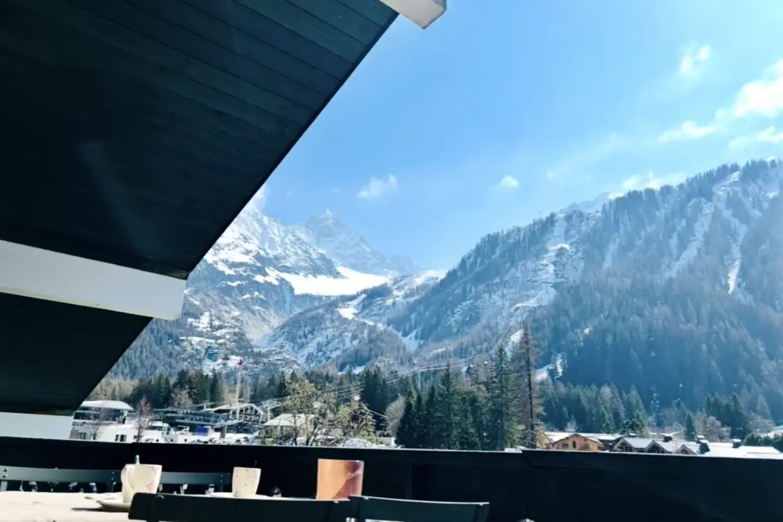Bel Appt Vue Mont Blanc Au Pied Des Pistes