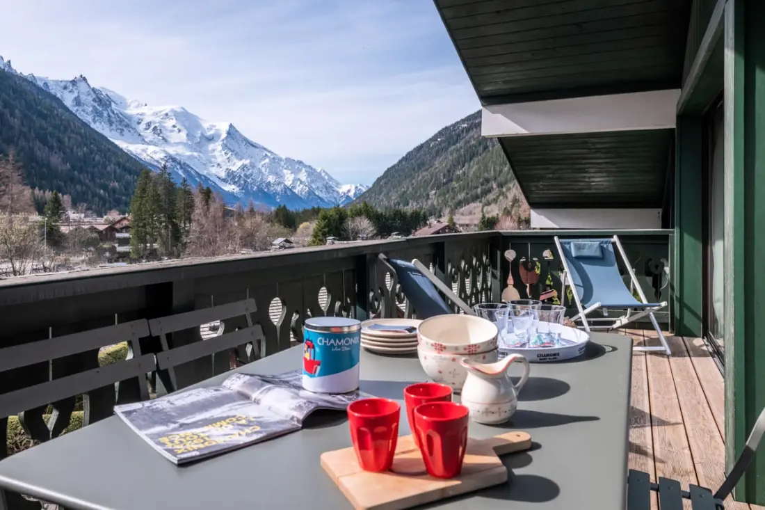 Bel Appt Vue Mont Blanc Au Pied Des Pistes