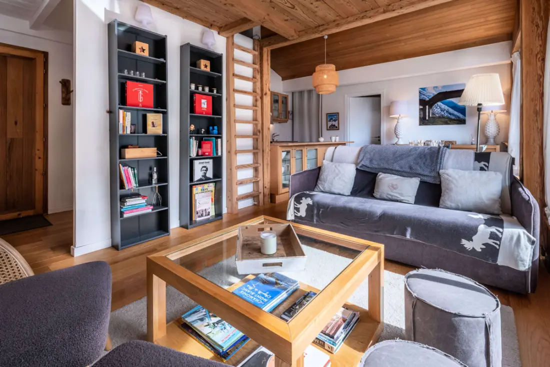 Bel Appt Vue Mont Blanc Au Pied Des Pistes