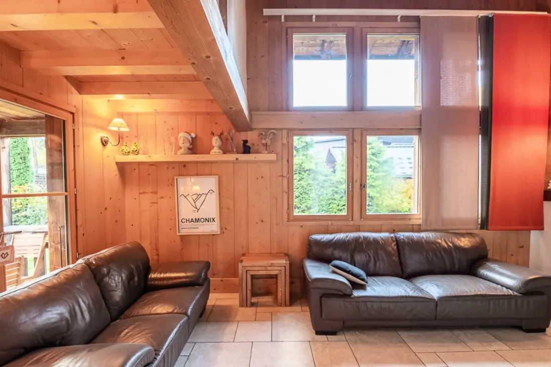 Chalet Familial Avec Terrasse Et Jardin à Chamonix