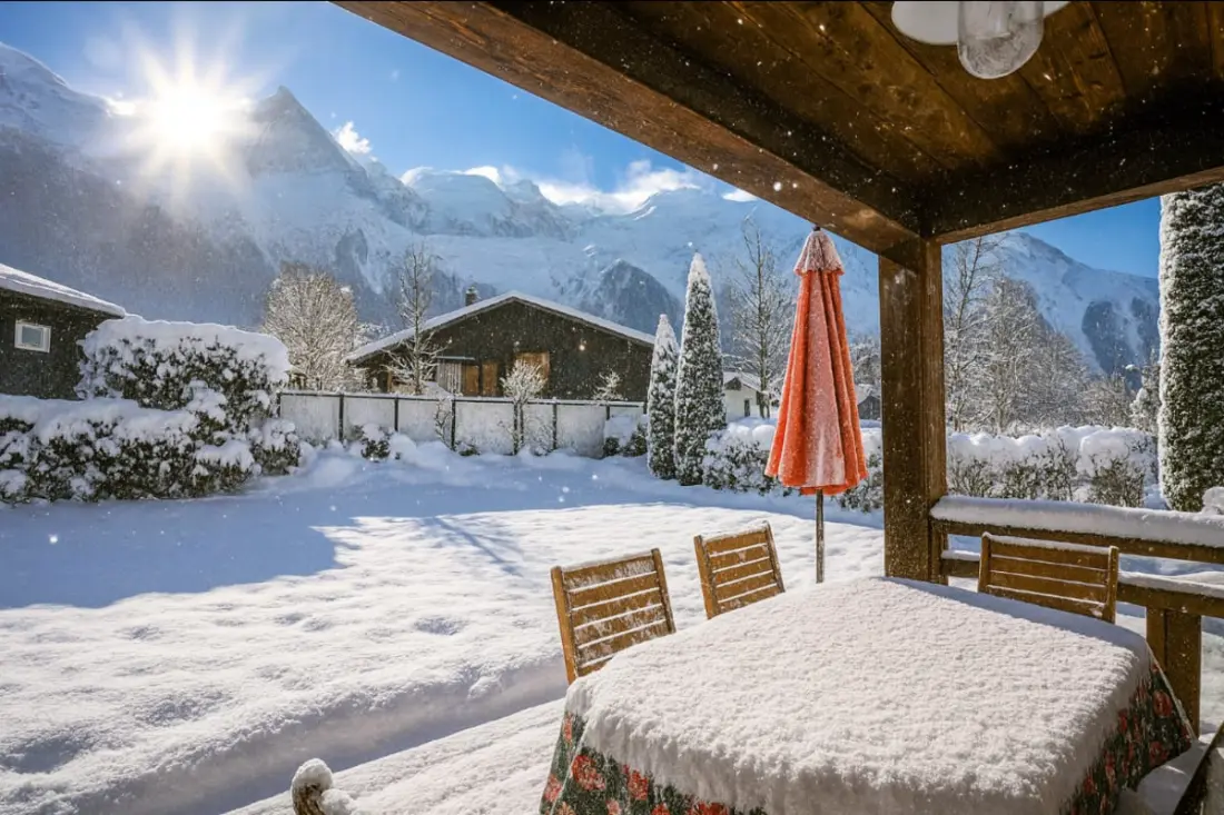 Chalet Familial Avec Terrasse Et Jardin à Chamonix