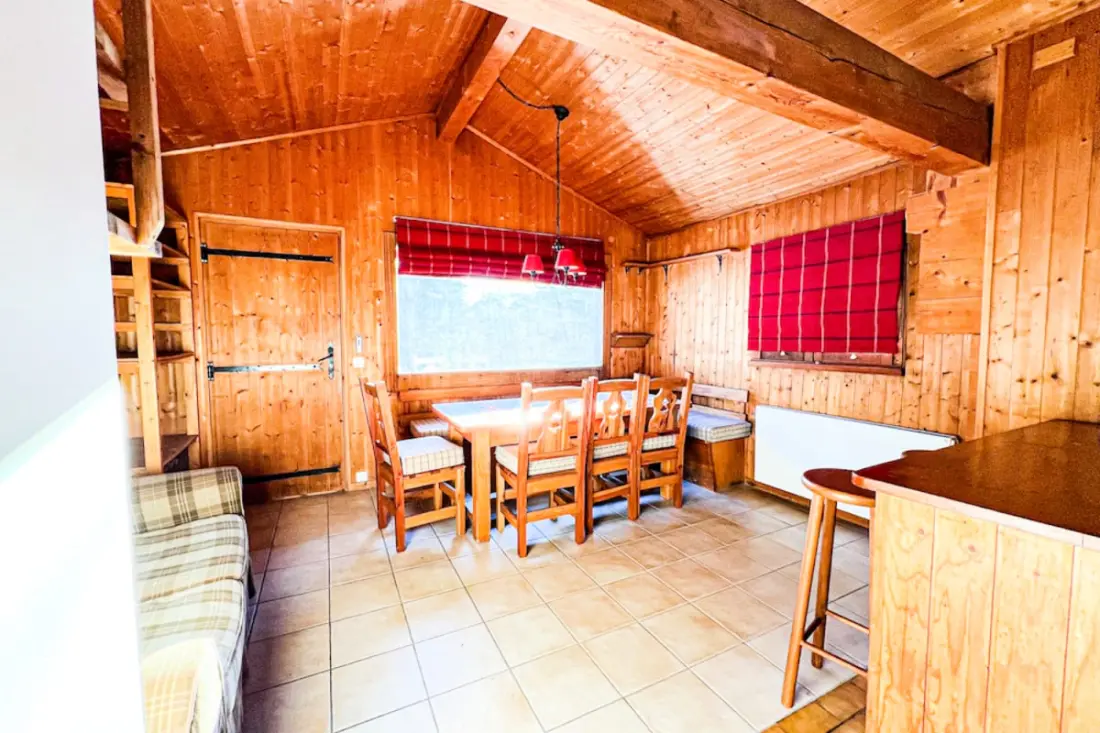 Chalet Flocon De Neige Avec Jardin