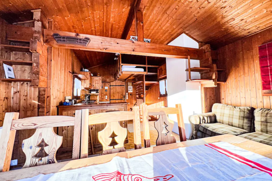 Chalet Flocon De Neige Avec Jardin