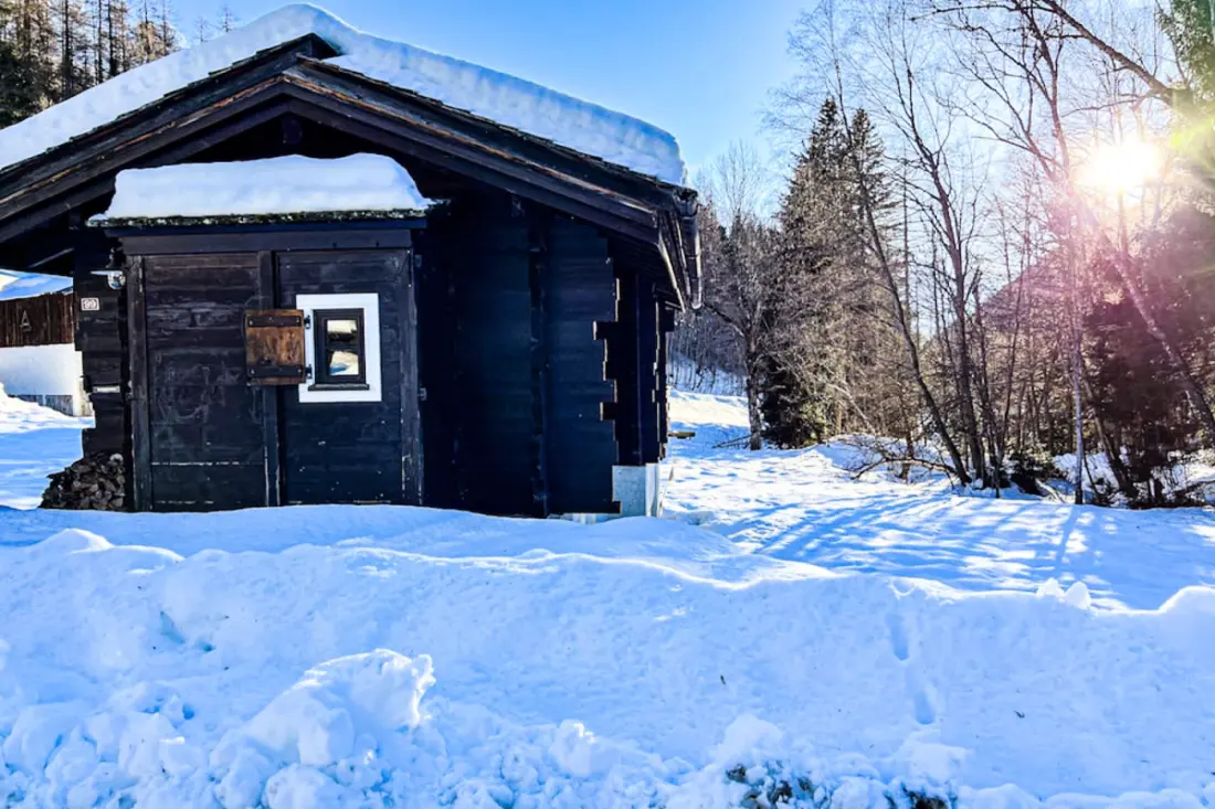 Chalet Flocon De Neige Avec Jardin