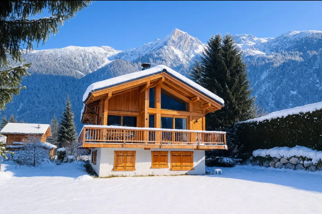 Chalet Sublime Vue Mont Blanc