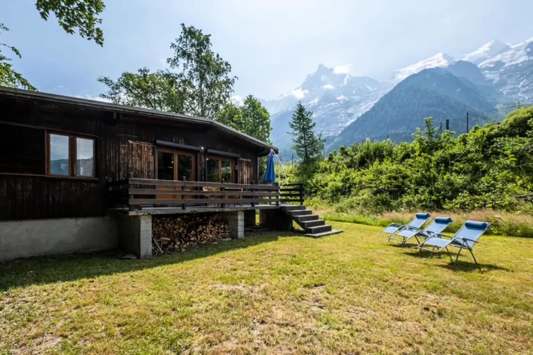 Chalet Rustique Avec Jardin à Chamonix