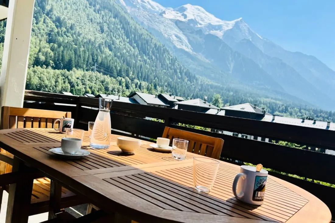 Bel Apt Avec Balcon Vue Mont Blanc | Parking