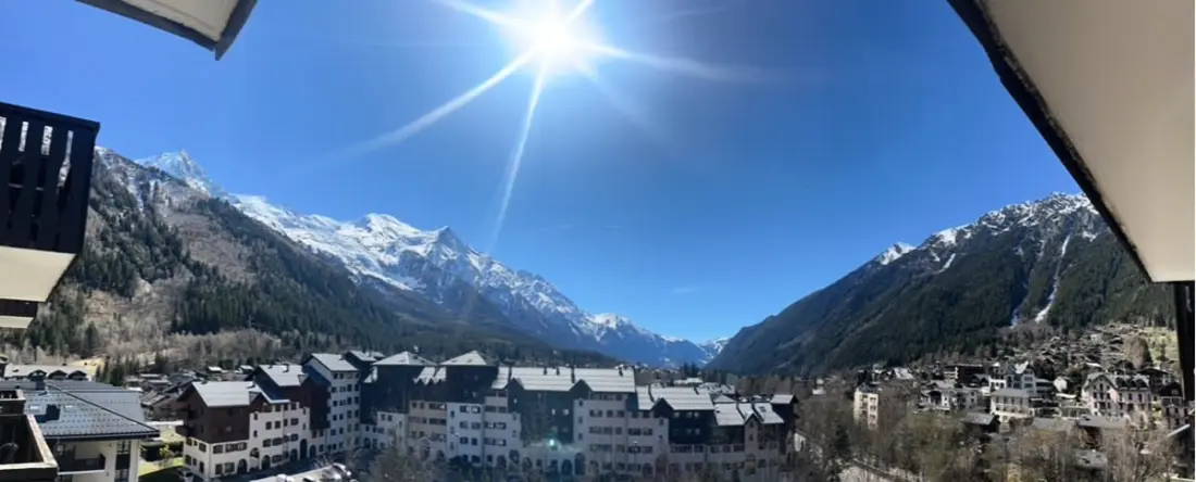 Bel Apt Avec Balcon Vue Mont Blanc | Parking
