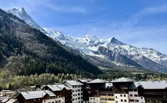 Confortable Appt Avec Balcon Vue Mont Blanc