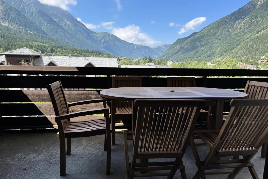 Bel Apt Avec Balcon Vue Mont Blanc | Parking