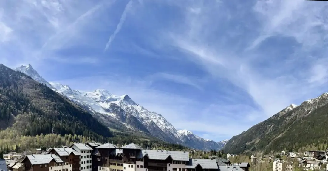 Bel Apt Avec Balcon Vue Mont Blanc | Parking