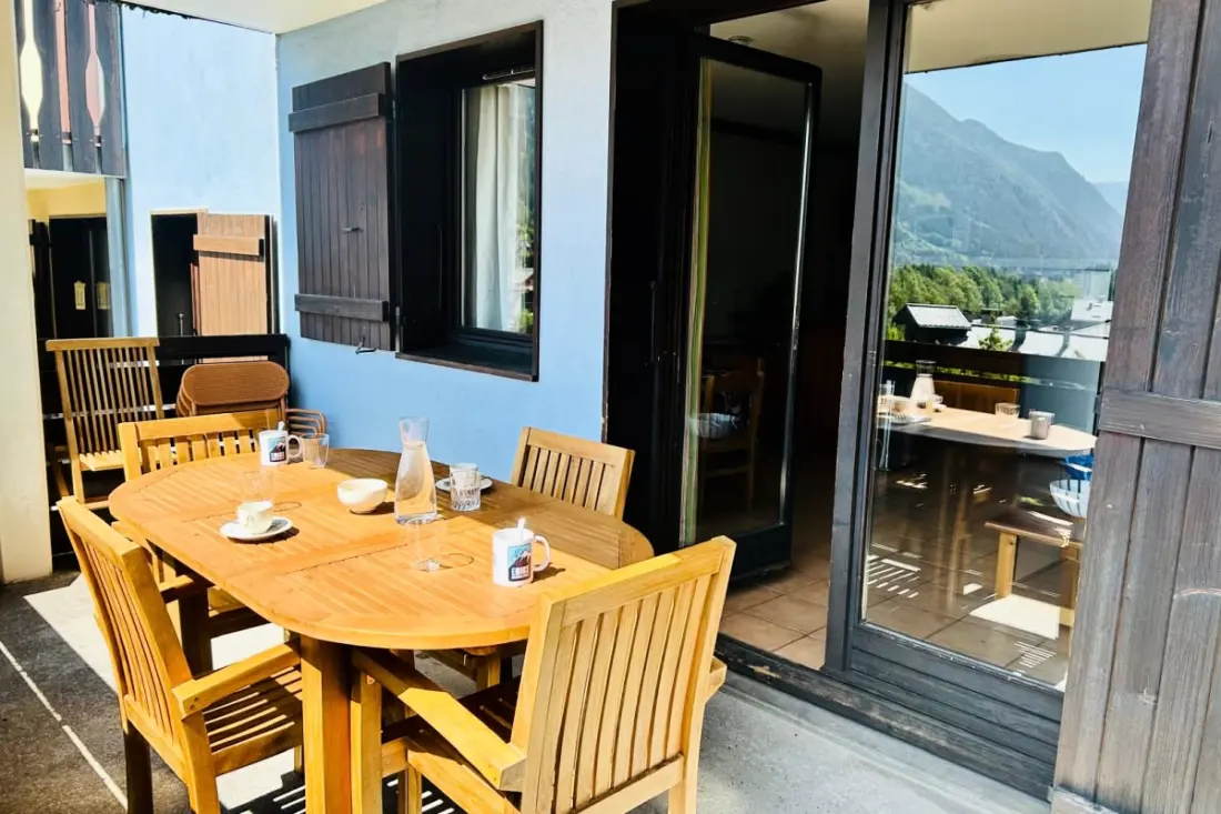 Bel Apt Avec Balcon Vue Mont Blanc | Parking