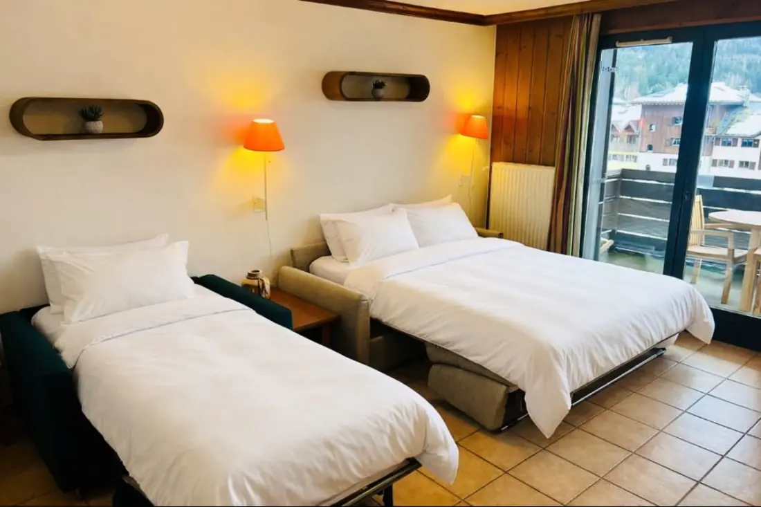 Bel Apt Avec Balcon Vue Mont Blanc | Parking