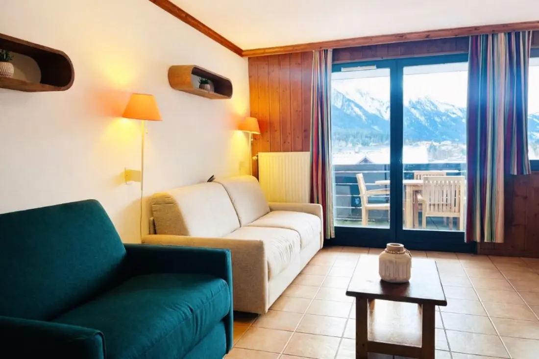 Bel Apt Avec Balcon Vue Mont Blanc | Parking