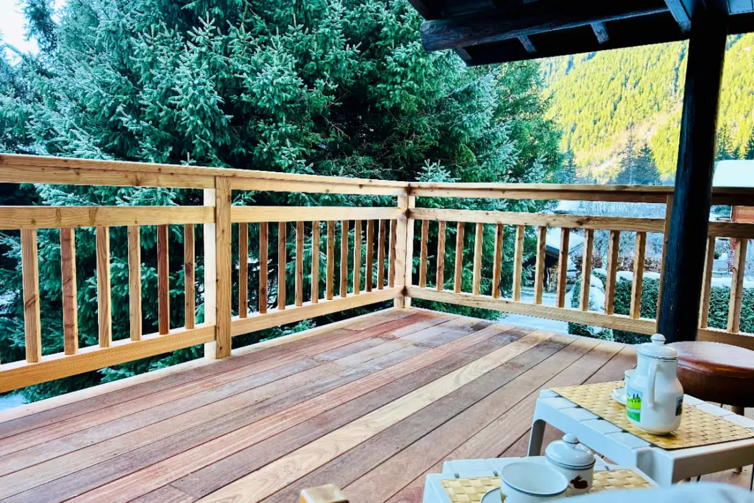 Chalet Chamonix • Vue Mont-blanc • Jardin • 8 Pers