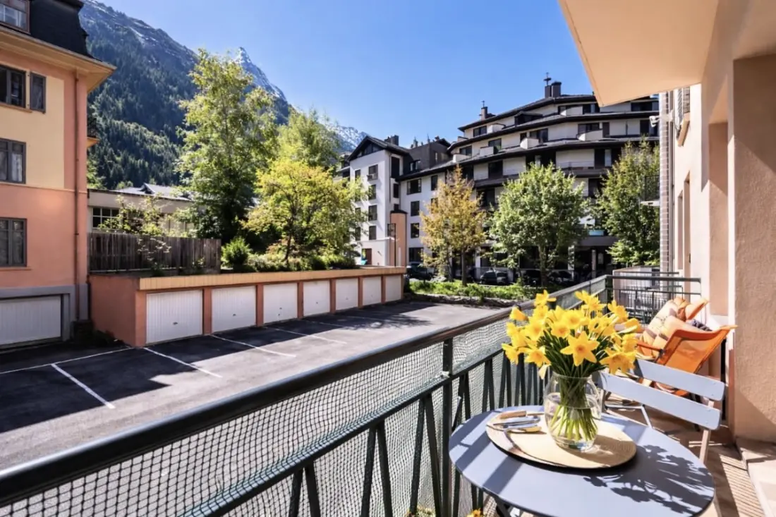 Havre Chaleureux à Chamonix Avec Balcon