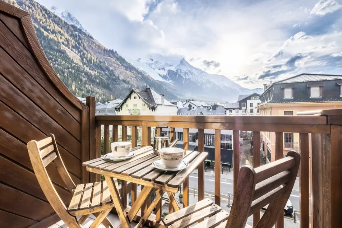 Joli Duplex 55 M² Avec Balcons Et Vue Mont Blanc