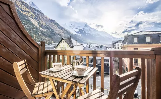Joli 55 M² Avec Balcons Et Vue Mont Blanc