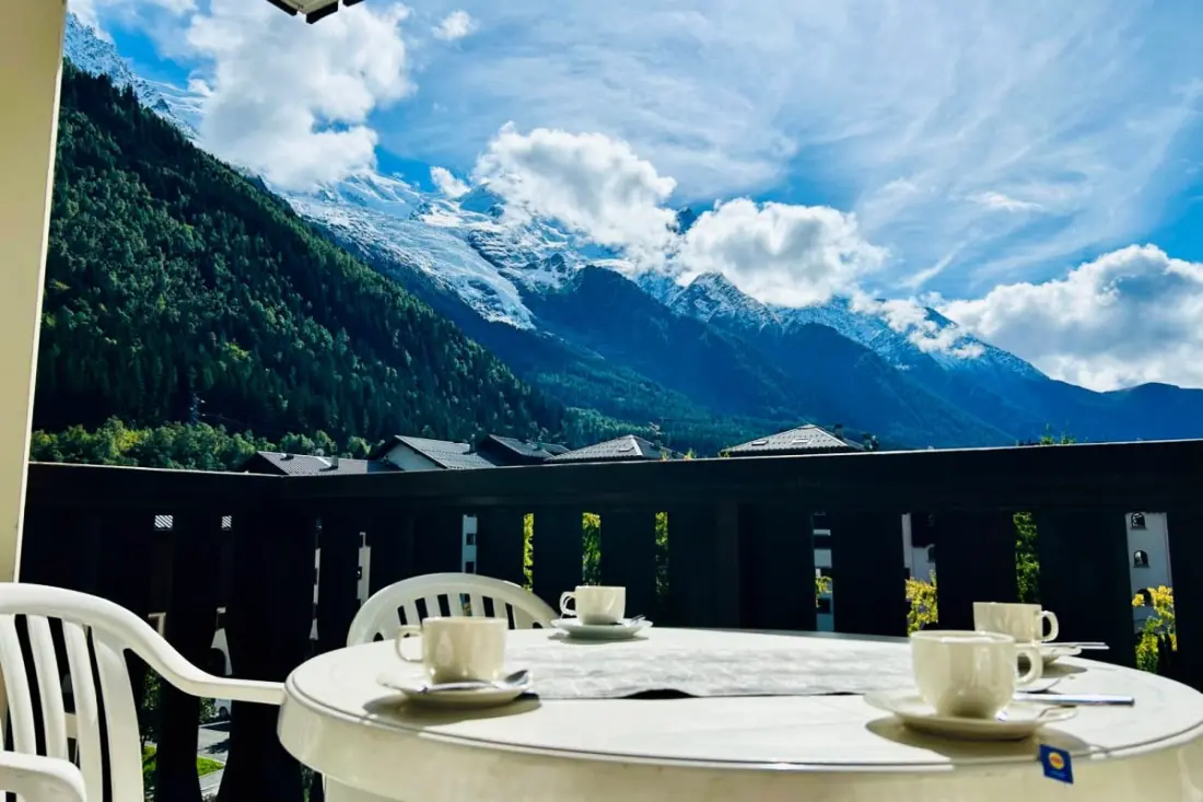 Apt Avec Balcon Vue Mont Blanc En Centre Ville !
