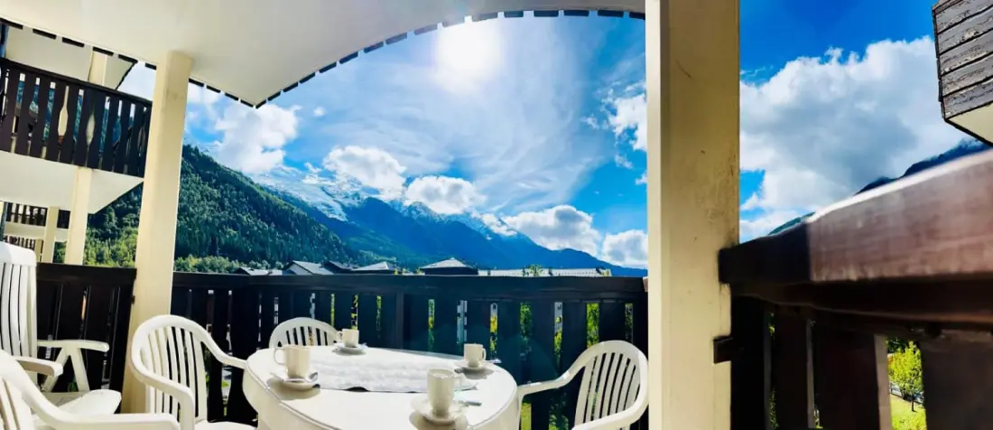 Apt Avec Balcon Vue Mont Blanc En Centre Ville !